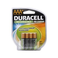 Duracell Rechargeable AAA Battery, 4CT