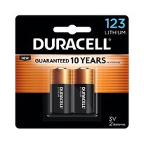 Duracell Ultra Photo 123 3V Battery, 2CT