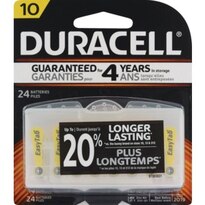 Duracell Hearing Aid Batteries, Size 10, 24CT