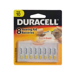 Duracell Hearing Aid Batteries Easytab Da10b8