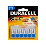 Duracell Hearing Aid Size 675 Battery, 6CT, thumbnail image 1 of 1