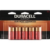 Duracell Quantum Duralock Hi-Density Core Alkaline C Batteries, 5 CT