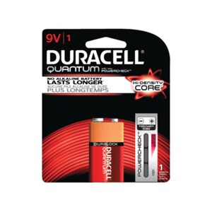 Duracell Quantum Duralock Hi-Density Core Alkaline 9V Battery