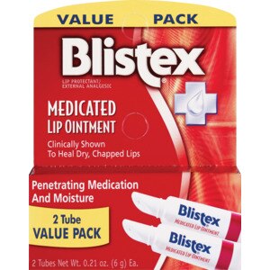 Blistex Medicated Lip Ointment 2 Pack