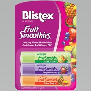Blistex, Lip Protectant/Sunscreen, Fruit Smoothies, SPF 15