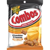 Combos Cheddar Cheese Baked Cracker Snack, 6.3 oz