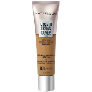 Maybelline Dream Urban Cover Full Coverage Foundation Makeup, SPF 50