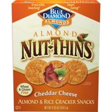 Blue Diamond Almond Nut Thins, Cheddar Cheese, 4.25 OZ, thumbnail image 1 of 1