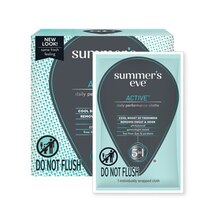 Summer's Eve Active Feminine Cleansing Cloths, Cooling & Refreshing, 14 Count