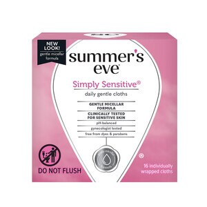 Summer's Eve Feminine Cleansing Cloths 16CT