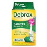 Debrox Earwax Removal Kit, Ear Drops and Bulb Ear Syringe, 0.5 FL OZ, thumbnail image 1 of 5