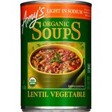 Amy's Organic Soups Lentil Vegetable Light Sodium (Can), thumbnail image 1 of 1