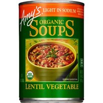 Amy's Organic Soups Lentil Vegetable Light Sodium (Can)