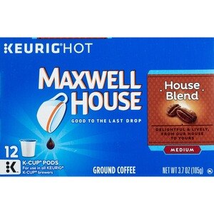 Maxwell House Blend Medium Roast Ground Coffee K-Cups