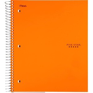 Mead Five Star 5 Subject Notebook