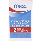 Mead 2 Memo Pad Refill , thumbnail image 1 of 2