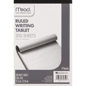 Mead 6X9 Writing Tablet