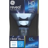 GE Reveal 65w Indoor Floodlight Directional BR30 Lightbulb, thumbnail image 1 of 2