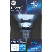 GE Reveal 65w Indoor Floodlight Directional BR30 Lightbulb