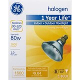 GE Energy-Efficient 90w Halogen Indoor/Outdoor Floodlight, thumbnail image 1 of 1