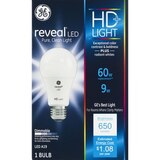 GE Reveal LED 60 WATT Bulb, thumbnail image 1 of 1