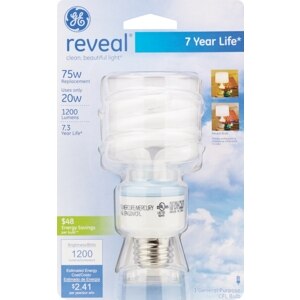 GE Energy Smart Reveal 20w Lightbulb