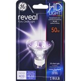 GE Reveal 50w GU10 Directional Halogen Indoor Floodlight, thumbnail image 1 of 1