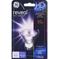 GE Reveal 50w GU10 Directional Halogen Indoor Floodlight