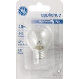 GE High Intensity 40w Appliance Lightbulb, thumbnail image 1 of 1