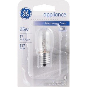 GE Microwave Oven 25w Appliance Lightbulb