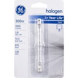 GE Halogen 300W Specialty Bulb, Clear, thumbnail image 1 of 1