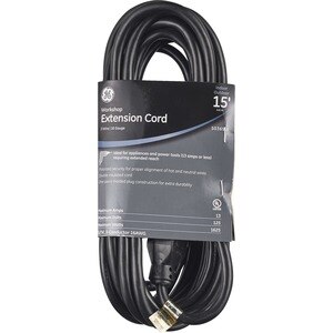 GE Workshop Extension Cord, 15'