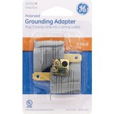 GE Polarized Grounding Adapter 2-Pack, thumbnail image 3 of 4