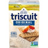 Nabisco Triscuit Crackers, Baked Whole Grain Wheat, Original, thumbnail image 1 of 1