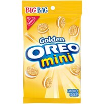 Oreo Mini Golden Sandwich Cookie, Big Bag, 3 OZ
