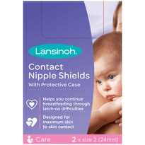 Lansinoh Contact Nipple Shields, 2CT