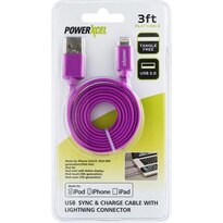 PowerXcel Lightning USB Charge Cable