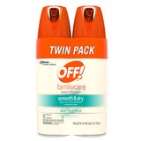 OFF! FamilyCare Insect Repellent I, Smooth & Dry, 4 OZ, 2 CT, thumbnail image 1 of 1