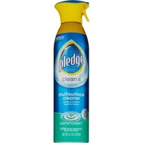 Pledge Multisurface Cleaner Aerosol, Rainshower