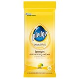 Pledge Lemon Enhancing Wipes, 24 CT, thumbnail image 1 of 1