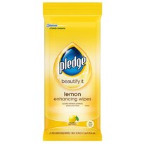 Pledge Lemon Enhancing Wipes, 24 CT