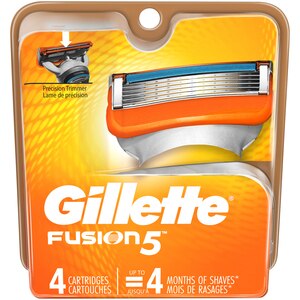 Gillette Fusion5 Men’s Razor Blades – 4 Refills, 4/Pack