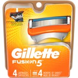 Gillette Fusion5 Men’s Razor Blades – 4 Refills, 4/Pack, thumbnail image 1 of 1