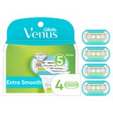 Gillette Venus Extra Smooth 5-Blade Razor Blade Refills, thumbnail image 1 of 1