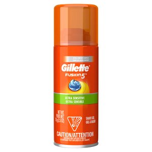 Gillette Fusion Ultra Sensitive Hydra Gel Men's Shave Gel, 2.5 oz 