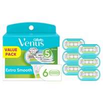 Gillette Venus Extra Smooth 5-Blade Razor Blade Refills