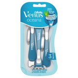 Gillette Venus Oceana Women's Disposable Razors - 3 Pack, thumbnail image 1 of 1