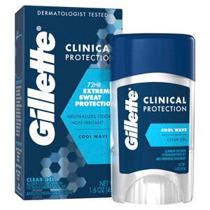 Gillette Clinical Clear Gel Anti-Perspirant and Deodorant 1.6 oz