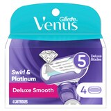 Gillette Venus Extra Smooth Swirl  Women's Razor Blade Refills - 4 Refills, thumbnail image 1 of 1