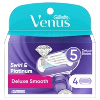 Gillette Venus Extra Smooth Swirl  Women's Razor Blade Refills - 4 Refills